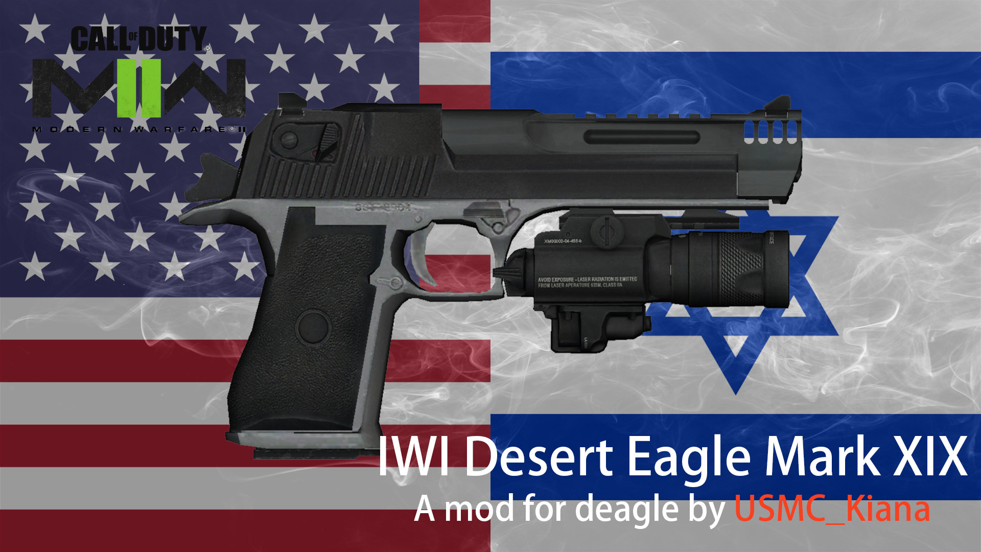 IWI Desert Eagle Mark XIX on MW2022 Animation