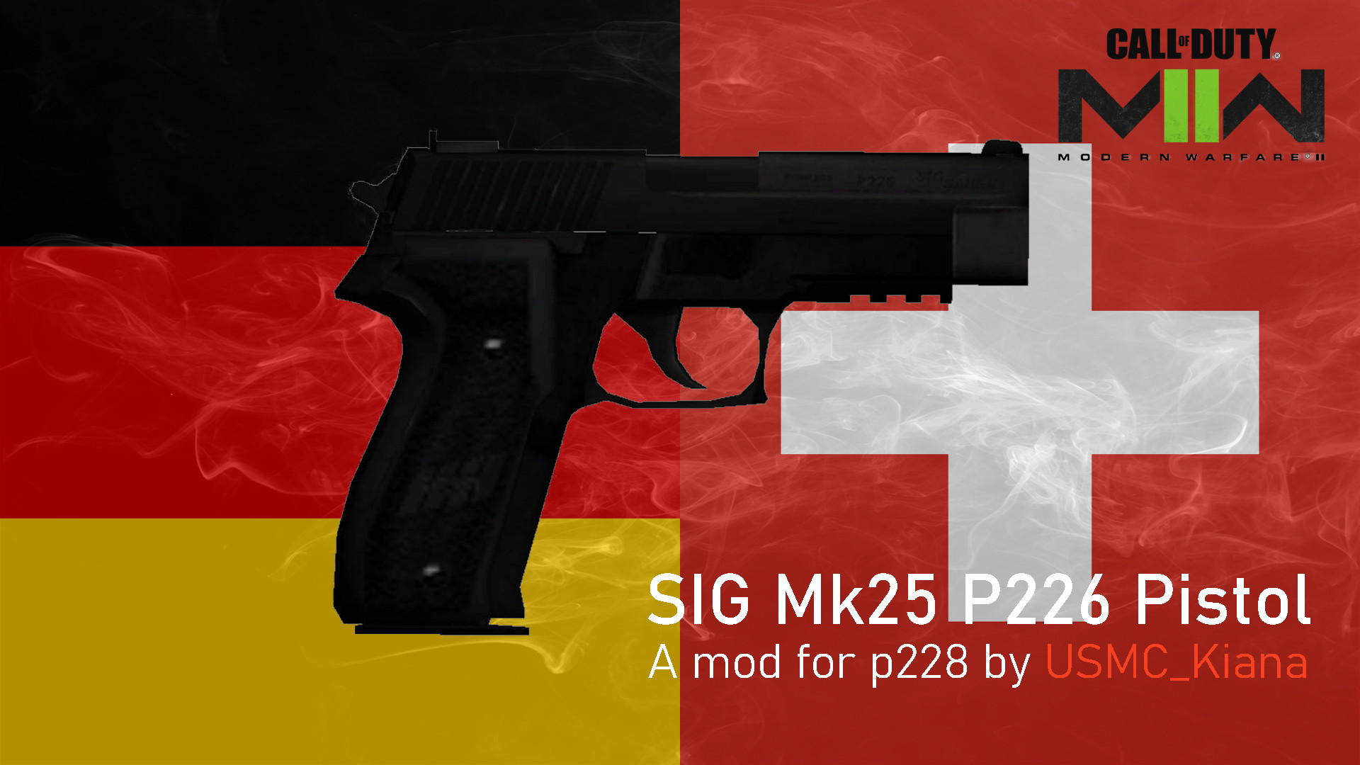 SIG P226 on MW2022 Animation
