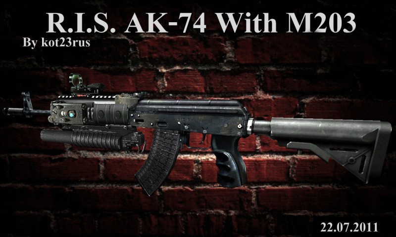 R.I.S. AK-74 with M203