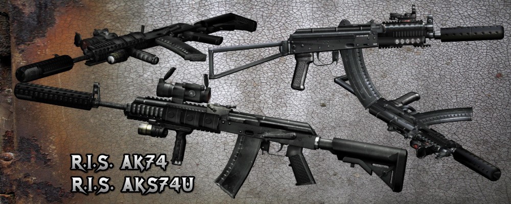 R.I.S. AK-74 and AKS-74U