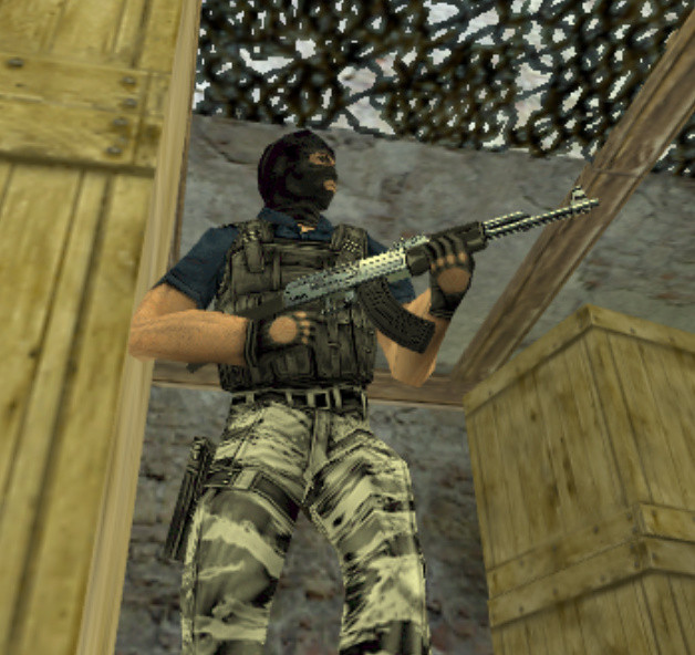 Classic Silver AK47 Skin from 1.5