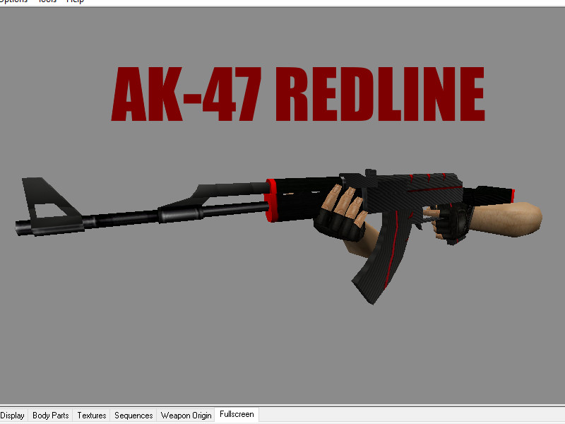 Ak-47 REDLINE+BLUELINE