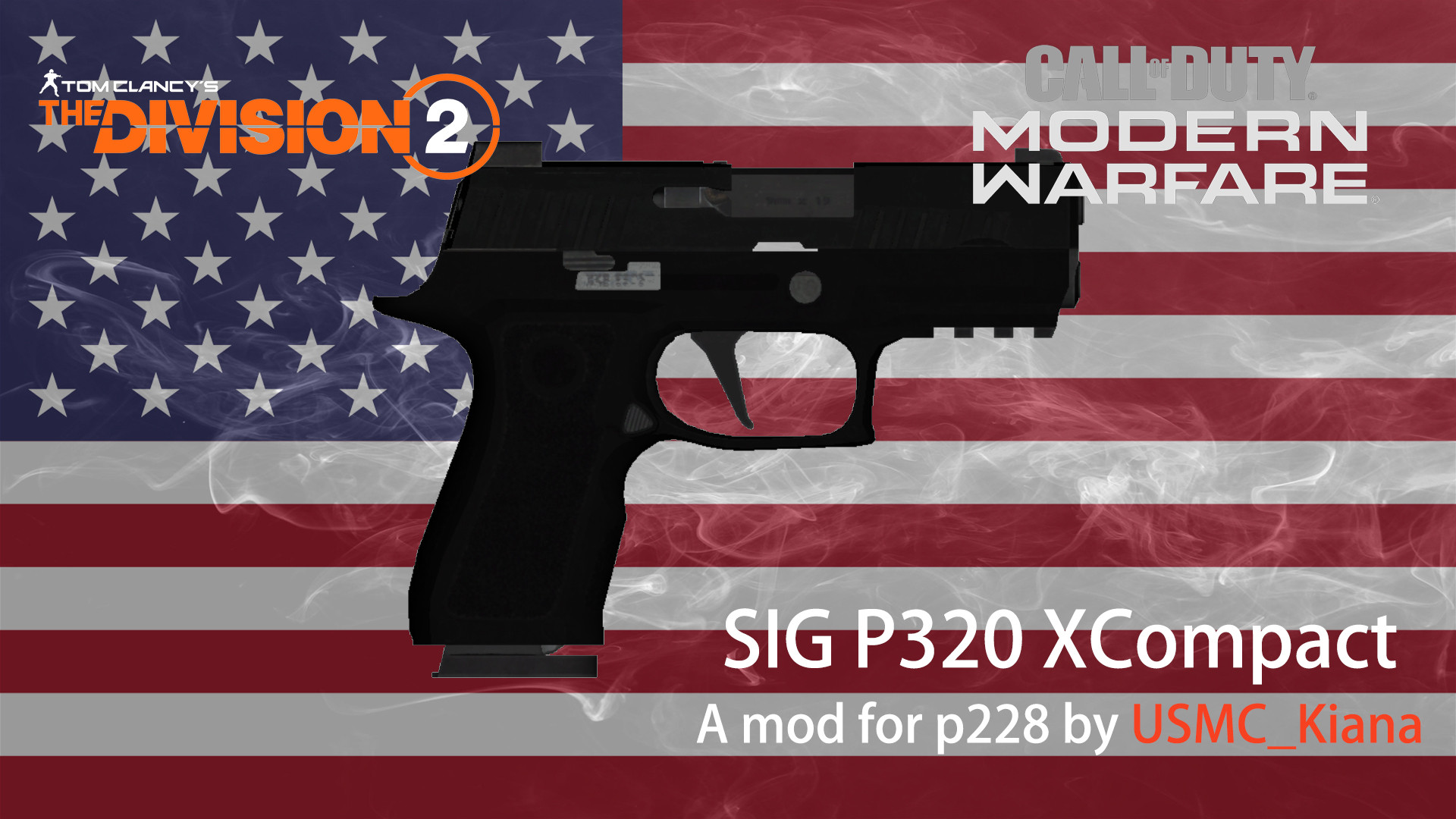 SIG P320 XCompact on MW2019 Animations