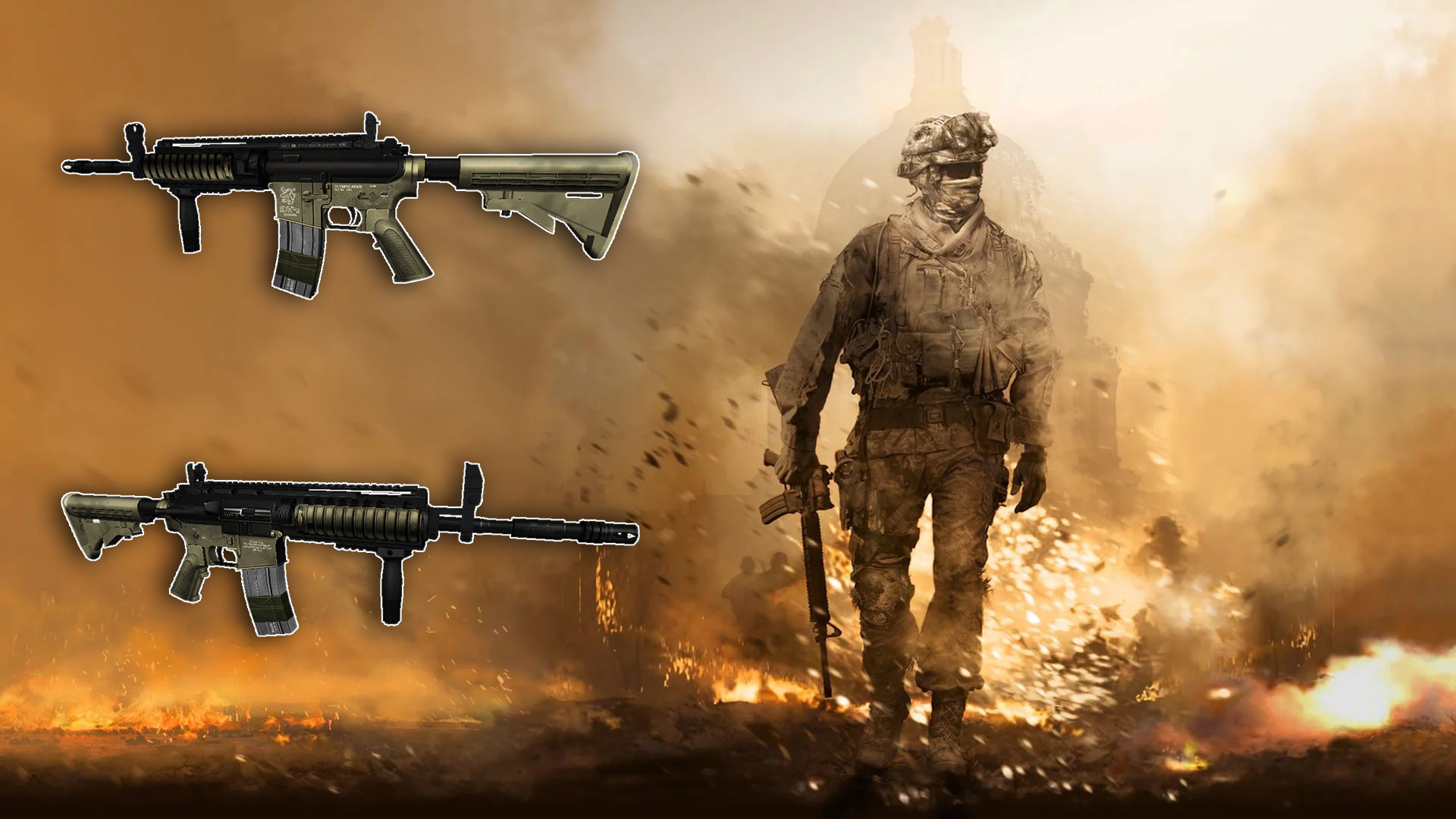 Modern Warfare 2 M4A1 Imitation