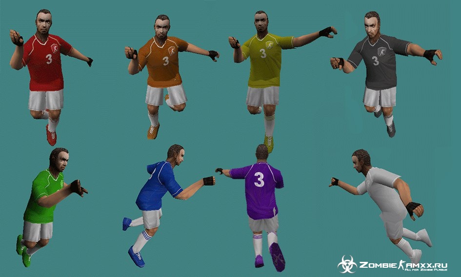 Simple Pack Footballers Models