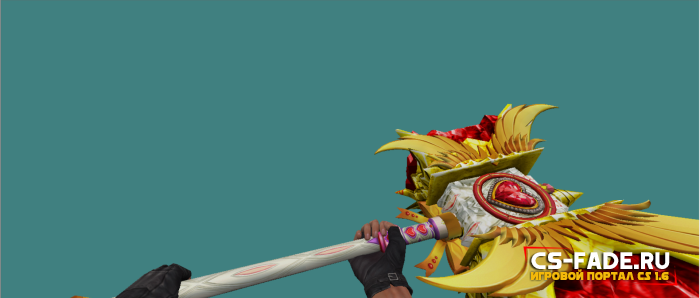 Model Knife Ruby Heart Hammer