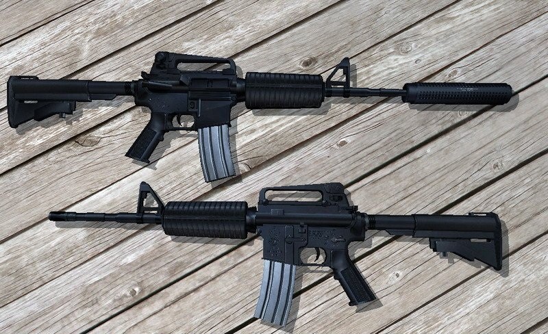 Ankalar's M4A1 on ZeeJ animations