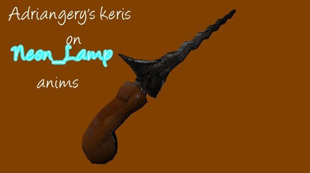 Keris on Neon_Lamp anims