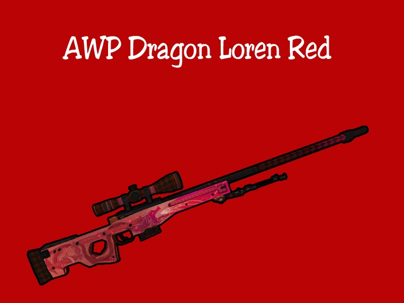 AWP Dragon Lore Red