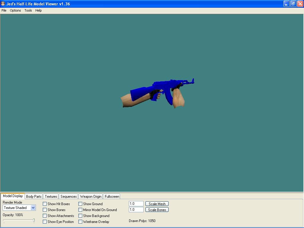 The Blue AK47