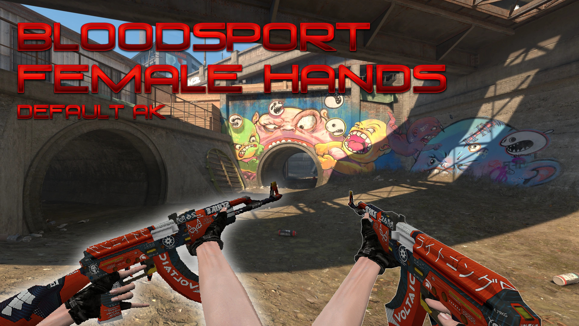 DEFAULT AK-47|Bloodsport Female Hands