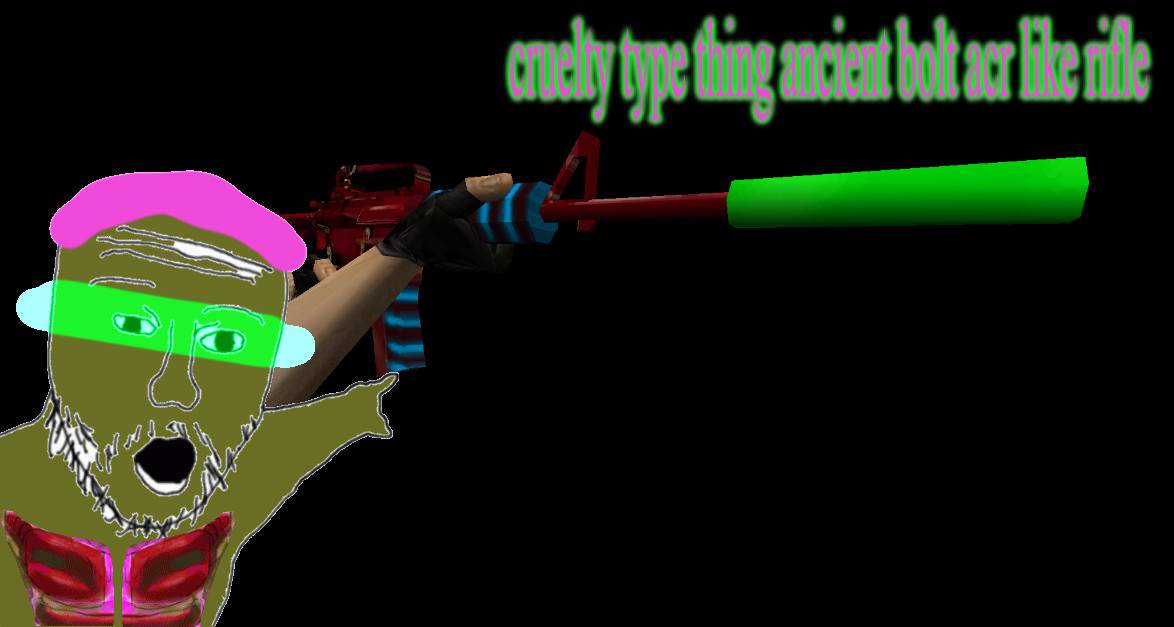 Cruelty Squad inspired M4 Skin