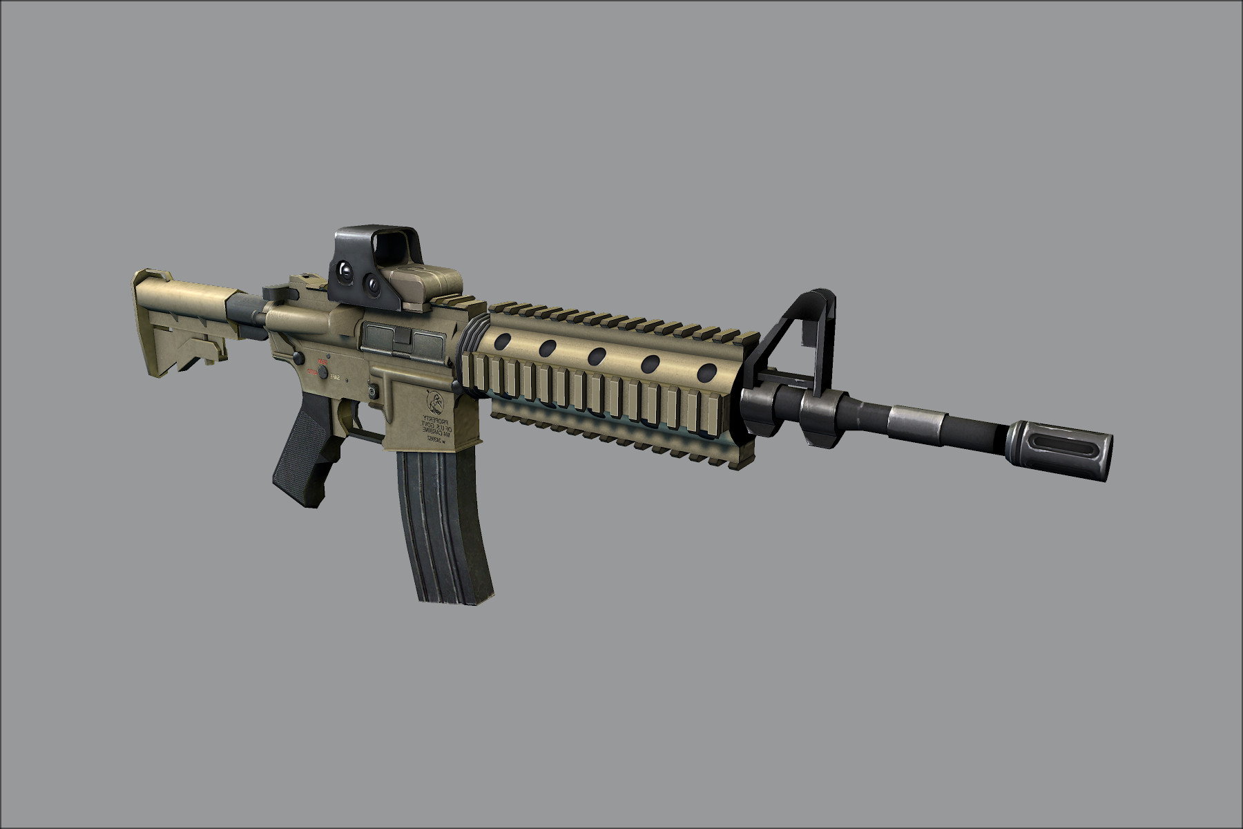 M4A1 Tan