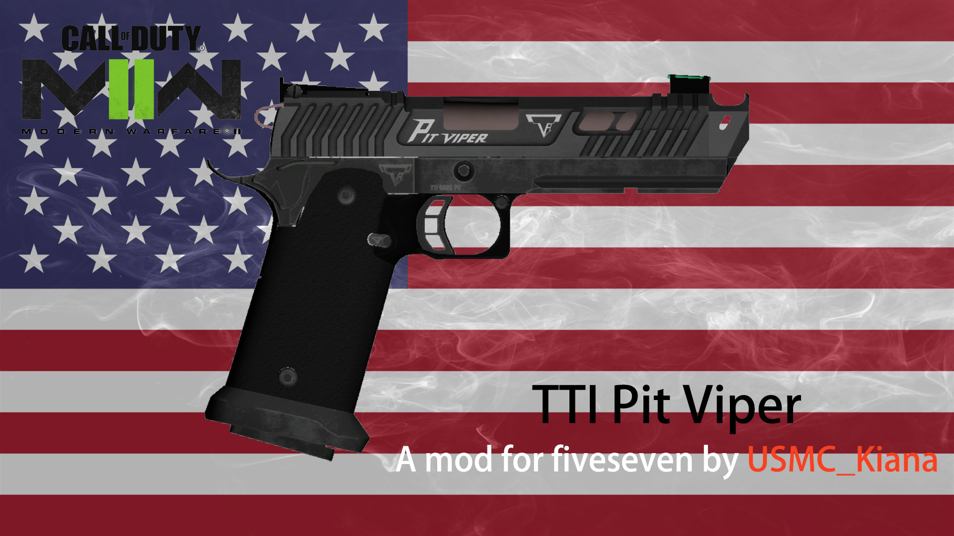 TTI Pit Viper on MW2022 Animations