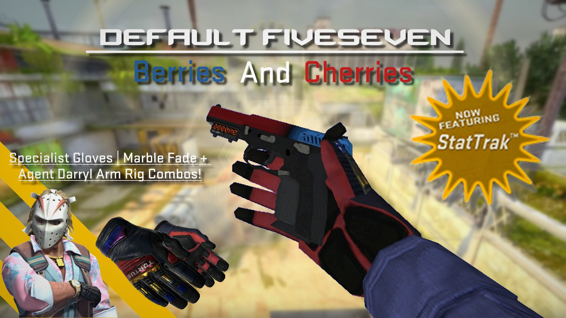 Default Five-SeveN | Berries And Cherries