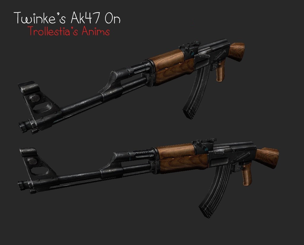Twinke's Ak47 On Trollestia's Anims