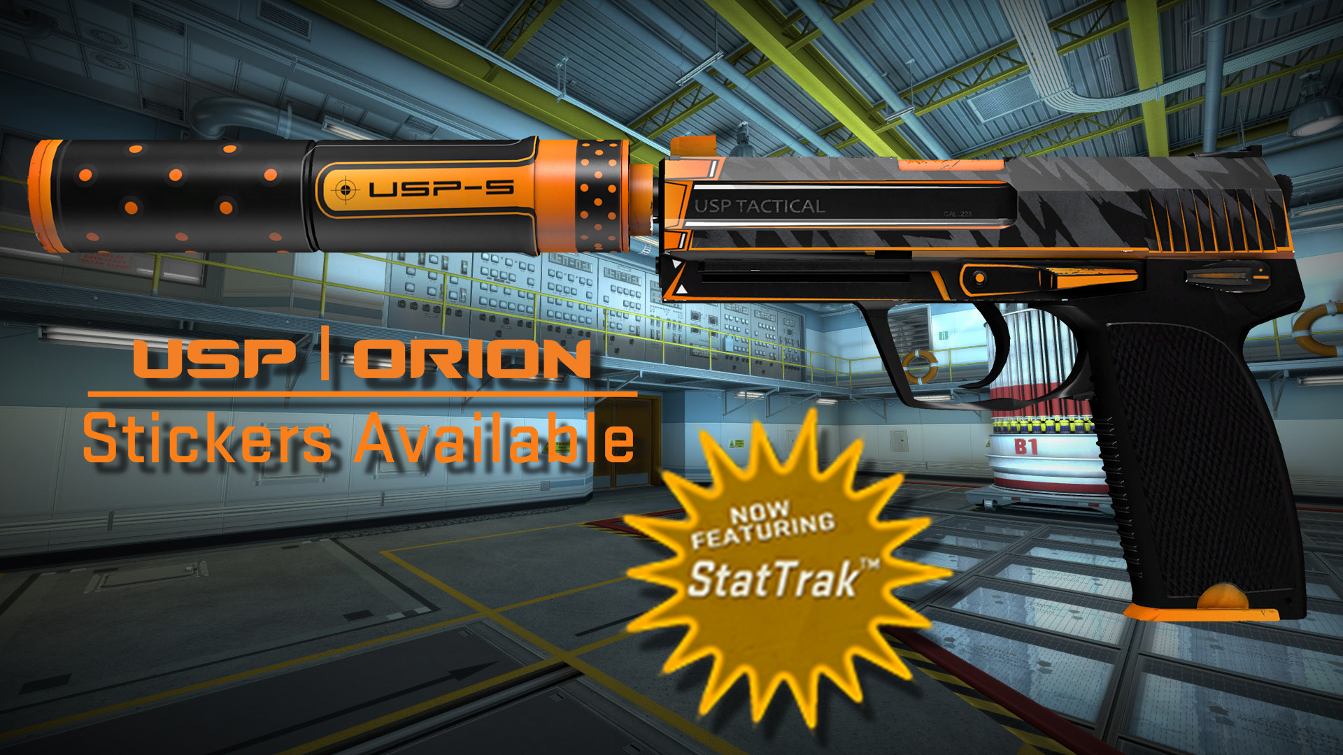 Default USP-S | Orion ++HD Stickers