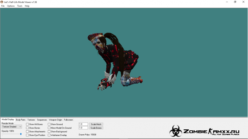 Zombie Model - Zombie Killer (Remake)