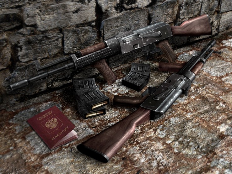 Custom Chechen AK On ManTuna Animations