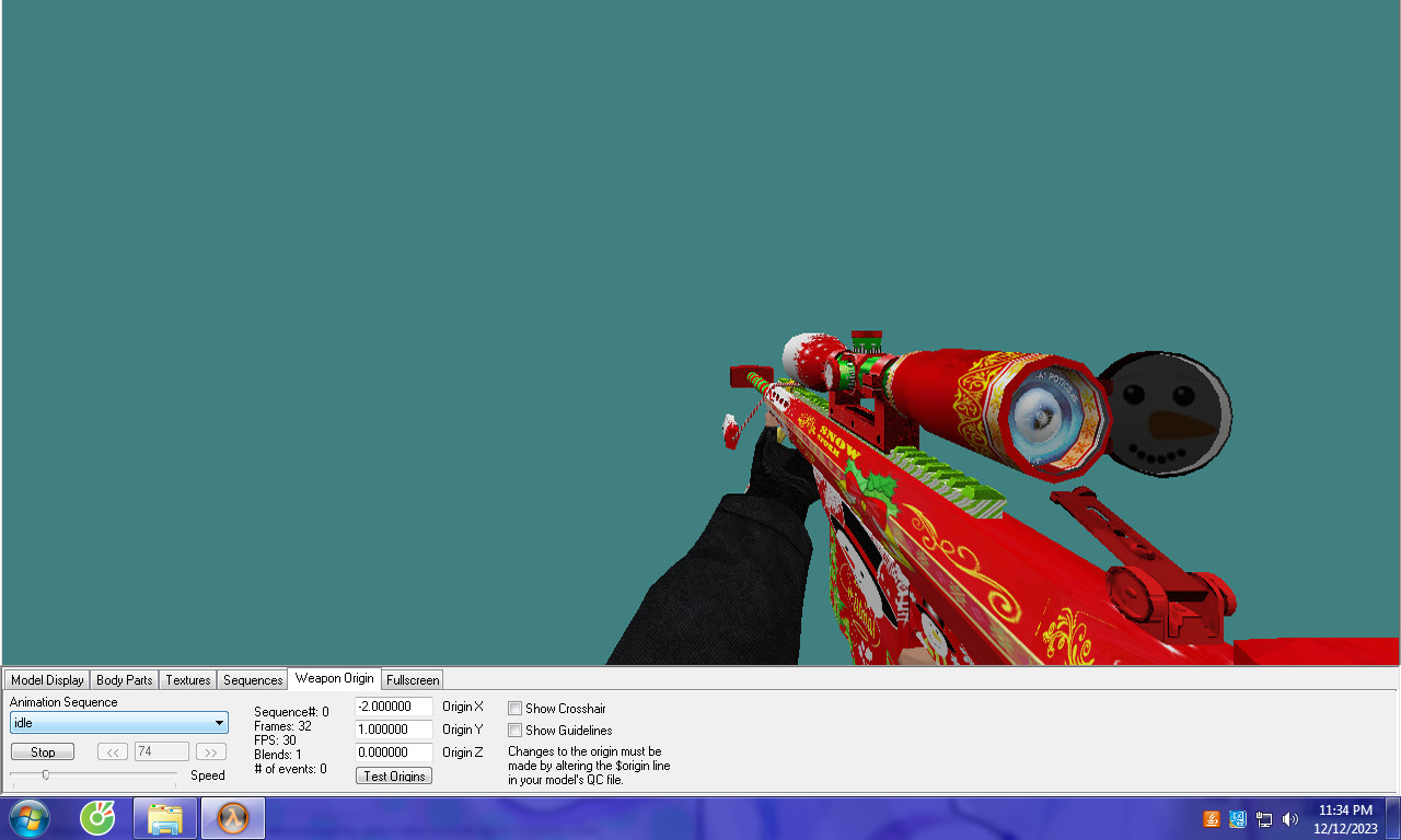 Barrett M82A1 Xmas